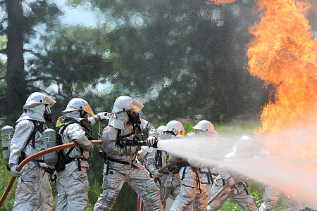 firefighters putting out flame thumbnail