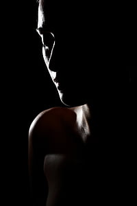 model, light, lip, beauty, the innocence, silhouette thumbnail