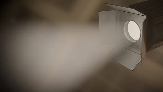 turned-on gray boom light illustration thumbnail