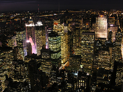 aerial photo of cityscale with lights thumbnail
