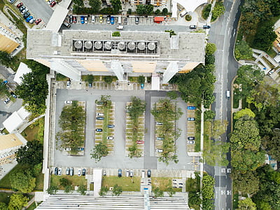 high-angle photo of gray high-rise building during daytime thumbnail
