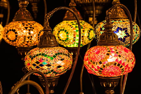 close-up photo of assorted-color lights thumbnail