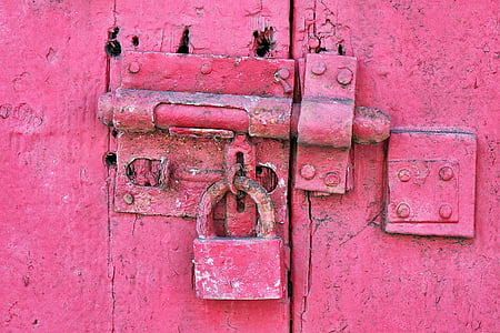 closed pink door with padlock thumbnail