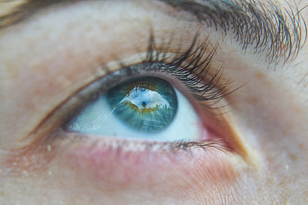 close-up photo person's eye thumbnail