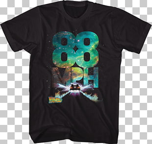 Back to the Future 2 3 Marty George McFly Biff Tannen trilogy movie tee T Shirt