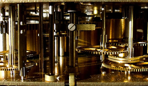 closeup photo of clock interior thumbnail