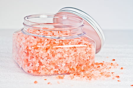 pink stones in glass jar thumbnail