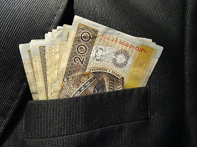 200 banknotes inside black pocket thumbnail