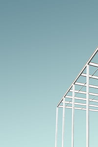 white metal structure during daytime photo thumbnail