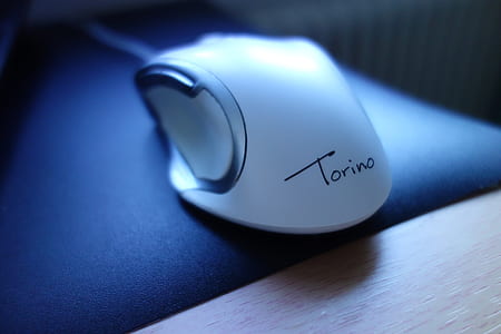 white Torino computer mouse thumbnail