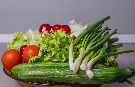 selective focus photography of vegetables thumbnail