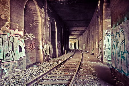 brown train railway thumbnail