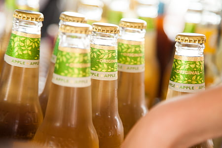 close-up photo of glass bottles thumbnail