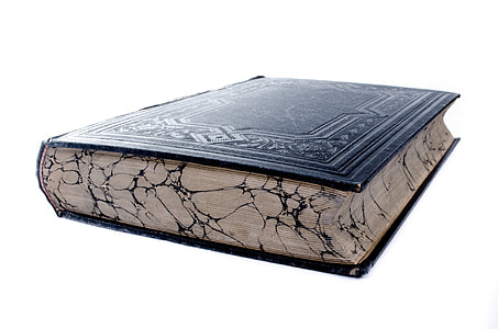 black hardbound book thumbnail
