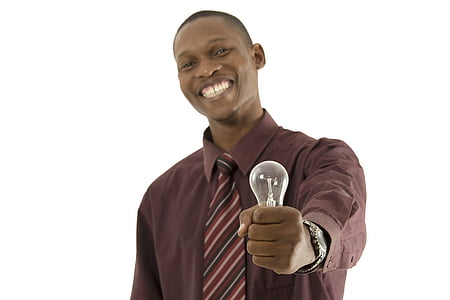 man holding light bulb thumbnail