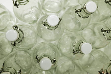 clear glass bottle lot thumbnail