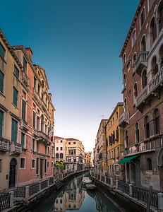 brown and yellow buildings thumbnail