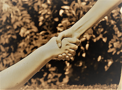 person holding hands thumbnail
