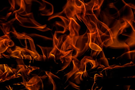 dark, fire, hot, burning thumbnail