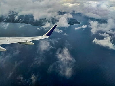 Aerial Photography Of Aircraft Wing thumbnail