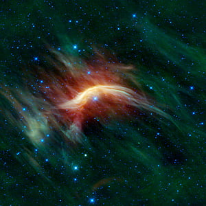 orange and green galaxy photography thumbnail