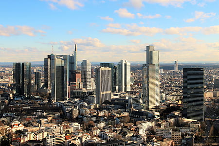 birds eye photo of concrete buildings thumbnail