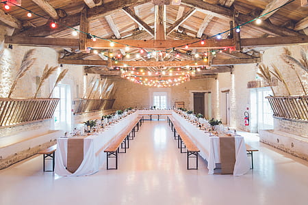 table arrangement inside room during daytime thumbnail