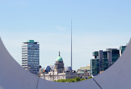 Looking at the skyline of Dublin thumbnail
