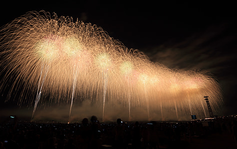fireworks during nighttime thumbnail