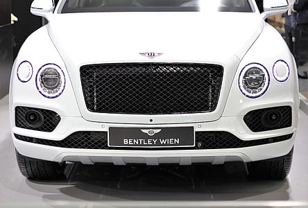 white Bentley Bentyaga SUV thumbnail