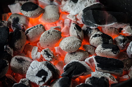 photo of gray and black charcoal thumbnail