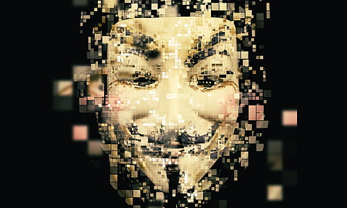 Guy Fawkes Mask digital wallpaper thumbnail