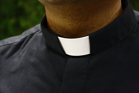 father, priest, neck, white, black thumbnail