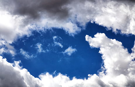 photo of sky with grey clouds thumbnail