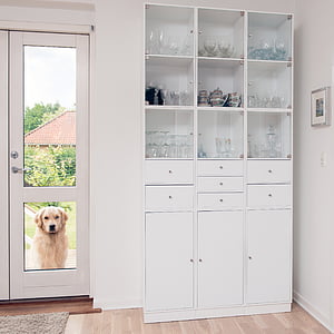 white wooden hutch thumbnail