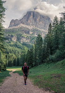 nature, man, person, clouds thumbnail