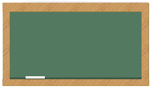 rectangular green board on brown background thumbnail
