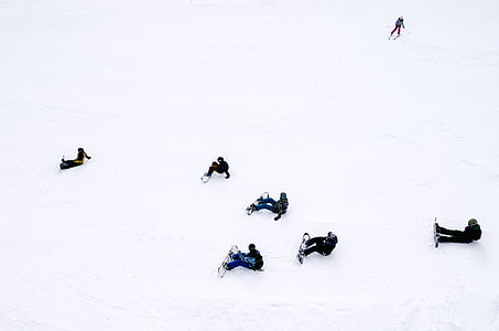 people doing snowboarding during daytime thumbnail