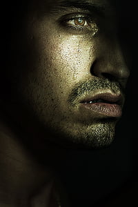 man's face crying thumbnail