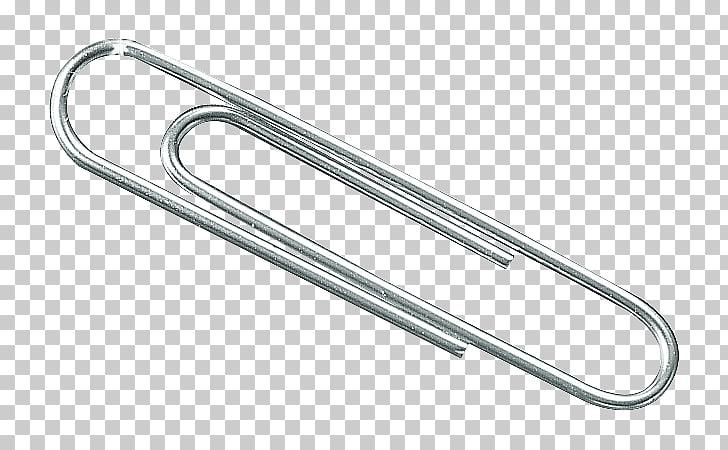 Paper clip ACCO Brands Material , Of Paper Clips, silver paperclip PNG clipart