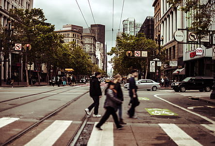 city, crossing, road, traffic thumbnail