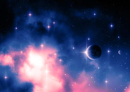 heavenly bodies digital wallpaper thumbnail