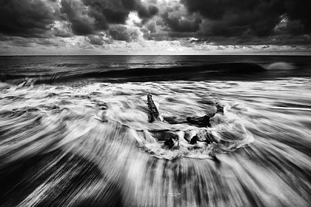 timelapse photography of water thumbnail
