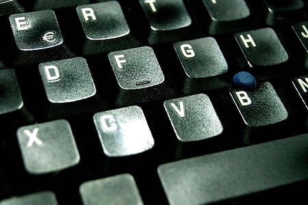black computer keyboard keys thumbnail