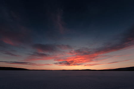 white field under sunset thumbnail