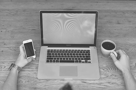 black-and-white, coffee, cup, mug thumbnail