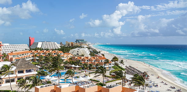 aerial view of beach thumbnail