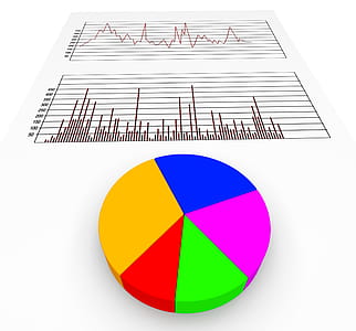 Graph Report Representing Graphic Document And Charts thumbnail
