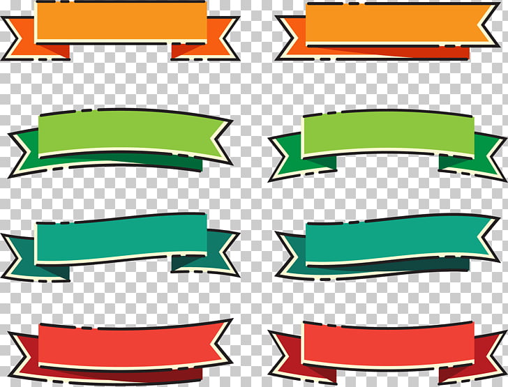 Web Banner Eight Color Banners Background Eight Assorted Color