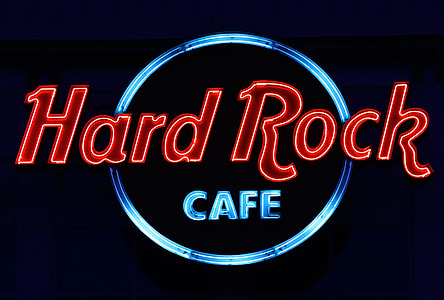 Hard Rock Cafe neon decor thumbnail
